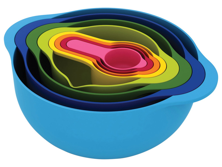 JOSEPH JOSEPH Schüsselset / Speisenzubereitungsset, 8-teilig