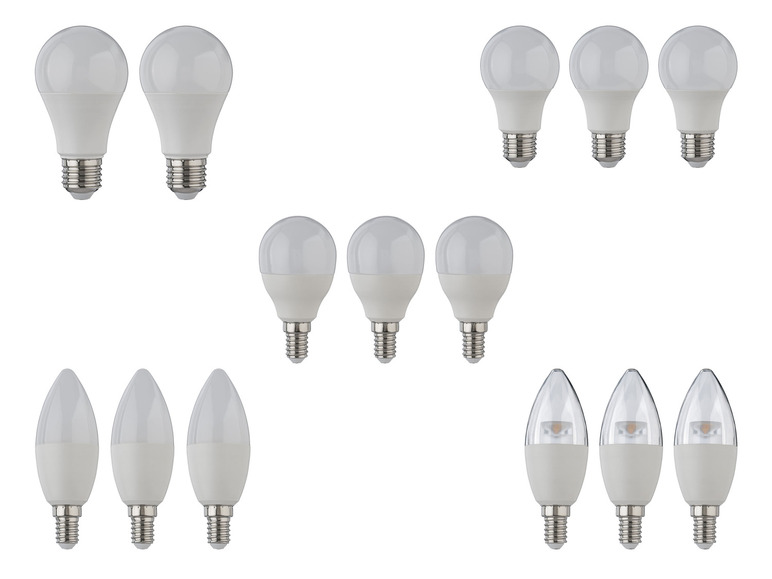 LIVARNO HOME LED-Lampen, E27 / E14