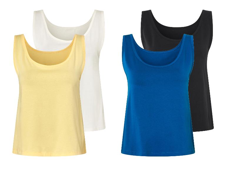 ESMARA® Damen Tops, 2 Stück
