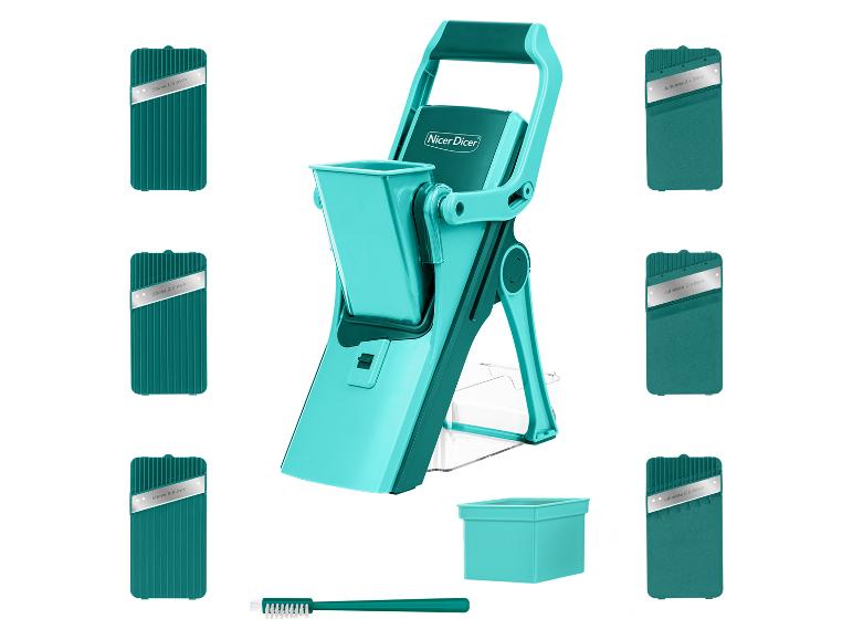 GENIUS NICER DICER Gemüseschneider »Mando«, 12-teilig