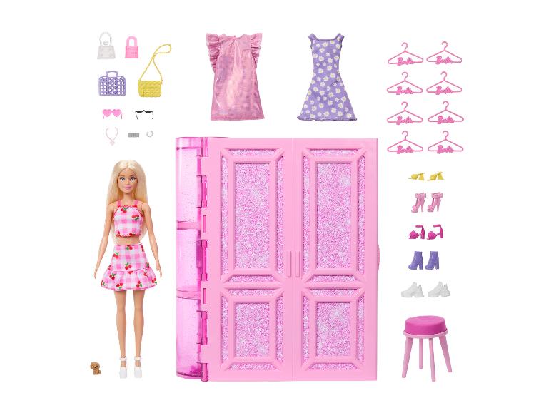 BARBIE Traumkleiderschrank mit Puppe