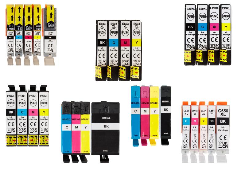 CRELANDO® Druckerpatronen für Canon, Epson oder HP