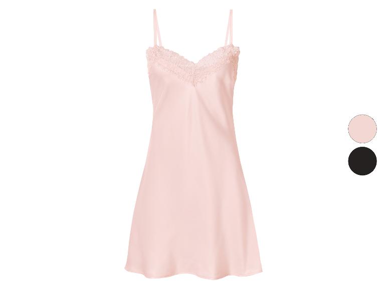 ESMARA® Damen Satin-Nachthemd