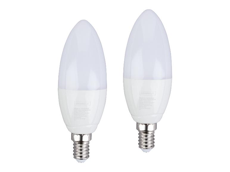 LIVARNO HOME Zigbee Smart Home Leuchtmittel- 2er-Set mit Lichtfarbensteuerung
