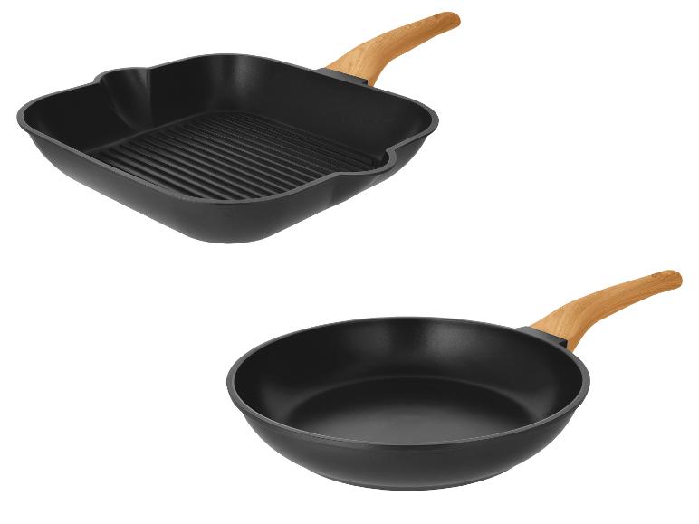 SILVERCREST® Aluguss-Grillpfanne / Aluguss-Bratpfanne