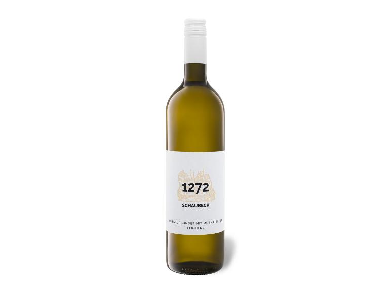 SCHAUBECK 1272 Weißburgunder mit Muskateller feinherb, Weißwein 2025