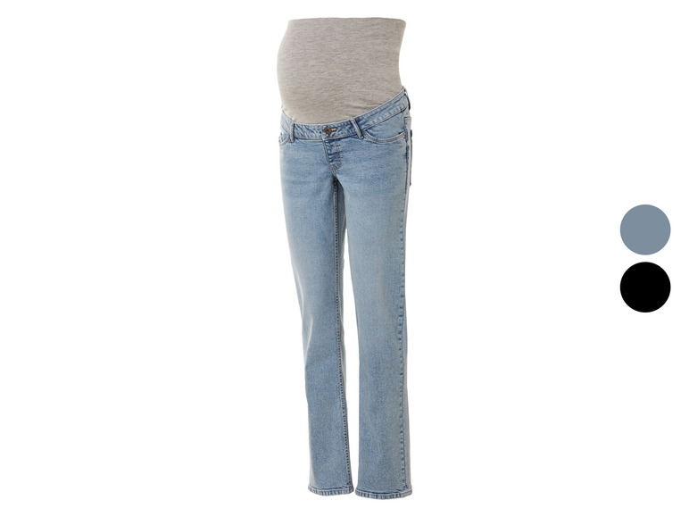 ESMARA® Damen Umstandsjeans, Straight Fit, extra hohe Leibhöhe
