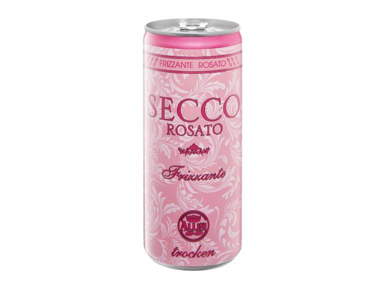 ALLINI Secco Rosato Italiano Frizzante trocken, 0,2-l-Dose