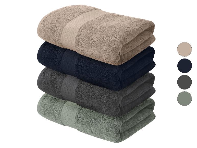 LIVARNO® Frottier-Badetuch, 100 x 150 cm