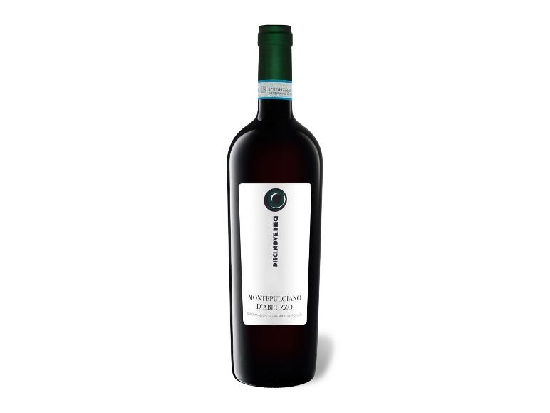 Dieci.Nove.Dieci Montepulciano d´Abruzzo DOC trocken, Rotwein 2024