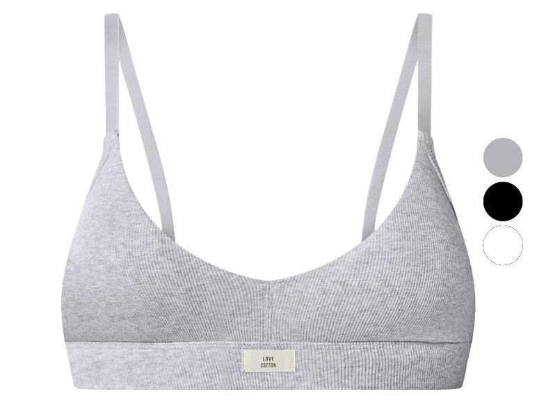 ESMARA® Damen Doppelripp-Soft-BH