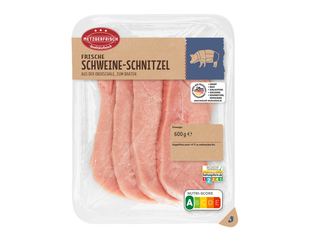 Metzgerfrisch Frische Schweine-Schnitzel