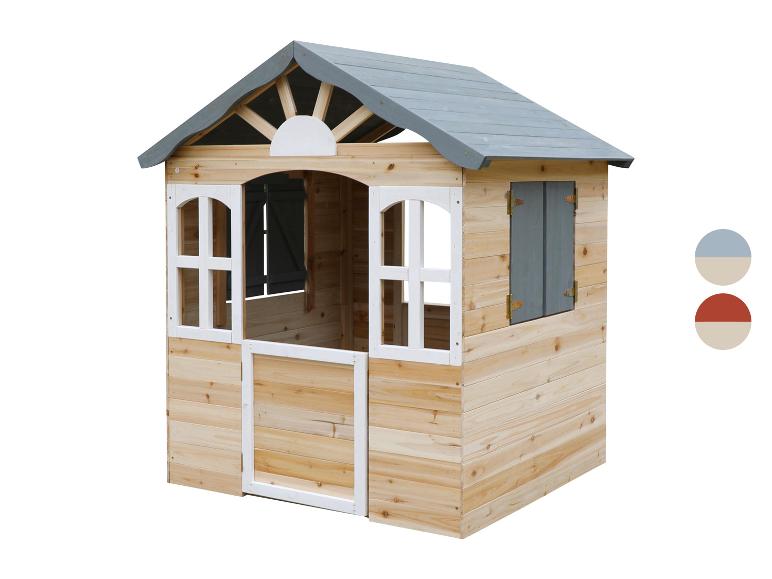 DOBAR Buntes Spielhaus aus Holz