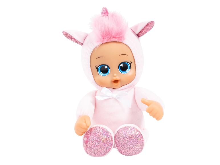BAYER DESIGN Funny Baby Puppe »Einhorn«, flauschig
