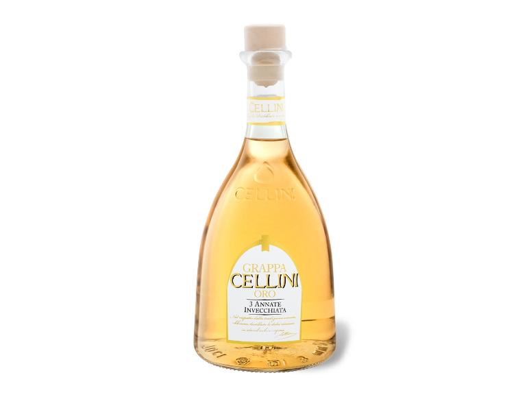 CELLINI Grappa Oro 38 % Vol