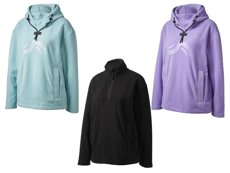 CRIVIT Damen Fleece-Funktionsshirt