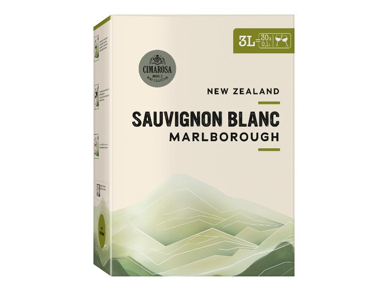 CIMAROSA Sauvignon Blanc Marlborough 3-l-Bag-in-Box trocken, Weißwein 2025