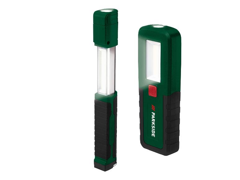 PARKSIDE® Arbeitsleuchte LED Akku ausziehbar / neigbar 3W 250lm Set