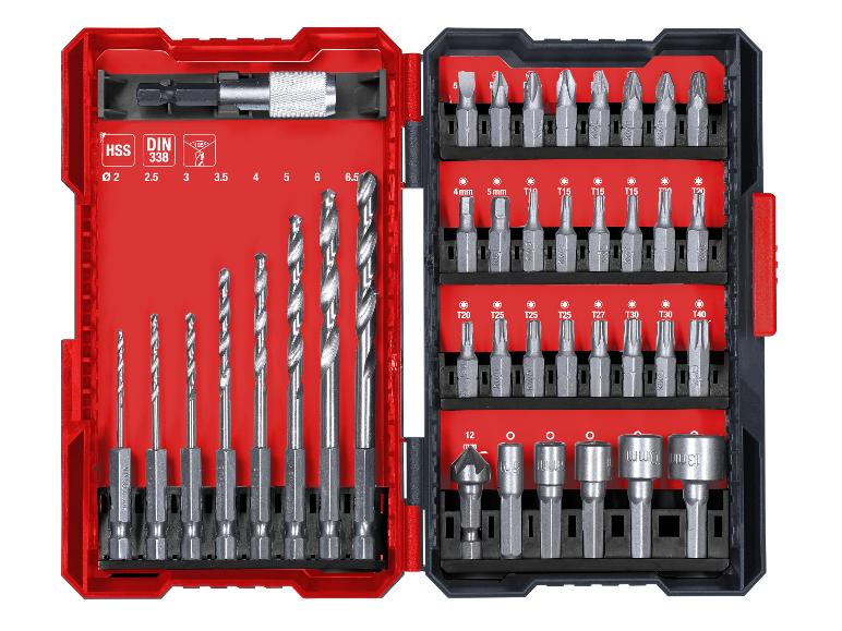 KWB Bit-Bohrerbox, 39-teilig
