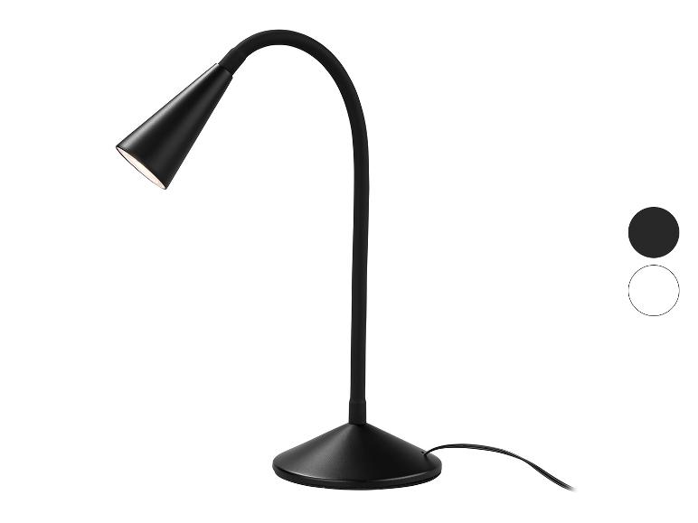 LIVARNO HOME LED-Tischleuchte, mit flexiblem Metallhals