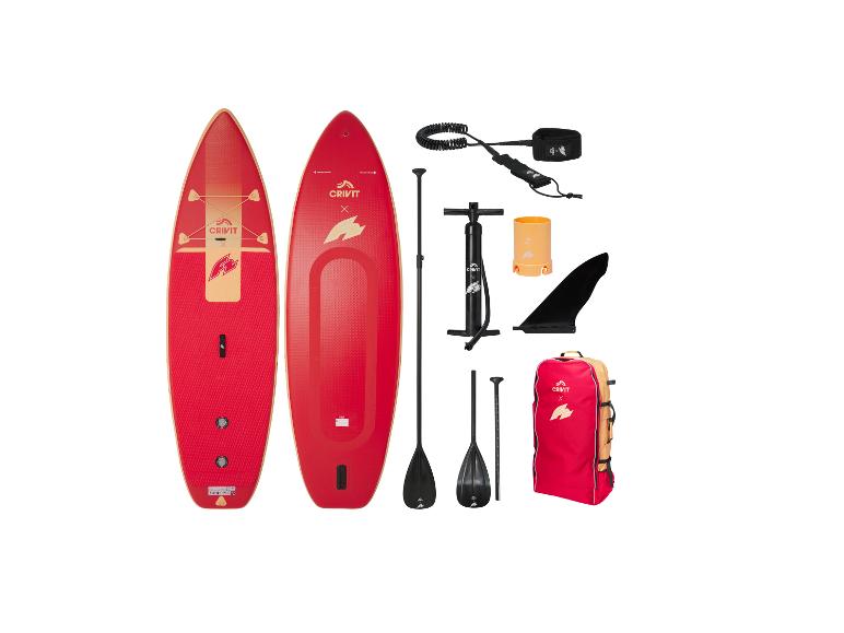 CRIVIT X F2 SUP Allround, Doppelkammer, Einsteiger, 130 kg