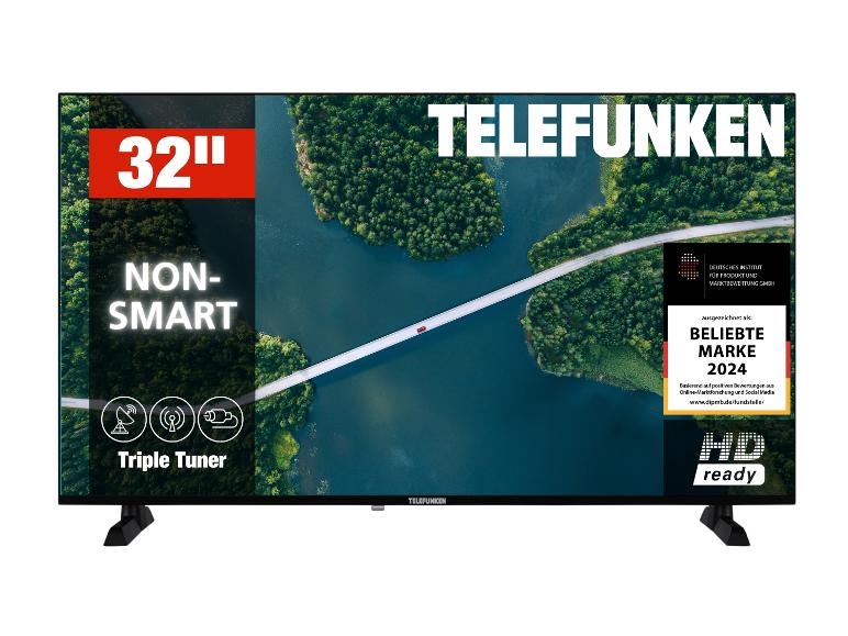 TELEFUNKEN 32 Zoll Fernseher »XH32P900S« LED TV HD-Ready mit 80 cm Bildschirmdiagonale und Triple-Tuner