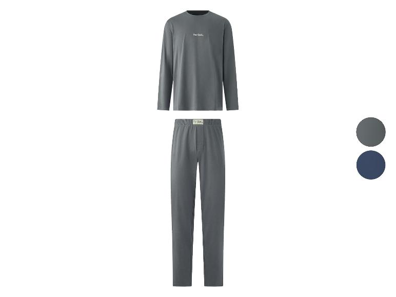 PIERRE CARDIN Herren Pyjama lang, 2 fach sort.