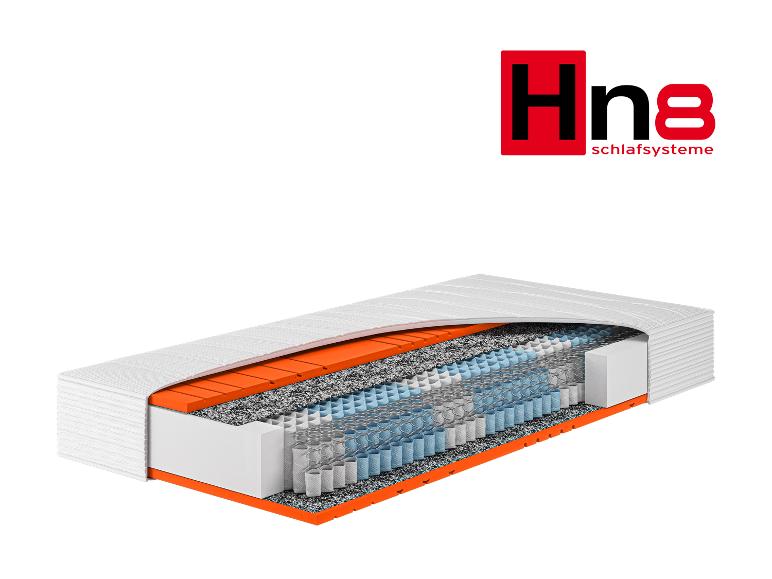 HN8 SCHLAFSYSTEME XXL-Taschenfederkern-Matratze Dynamic XXL mit 7 Zonen, bis 200 kg