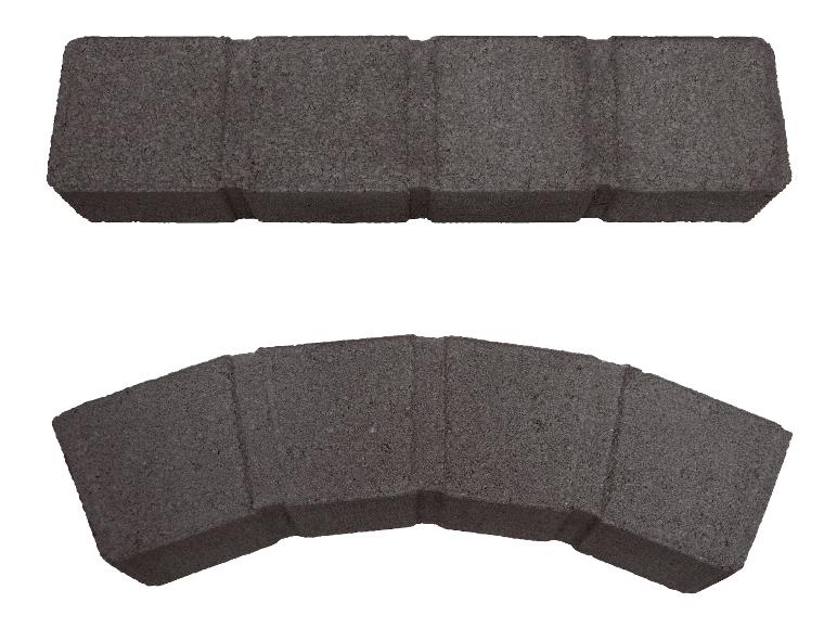 DIEPHAUS Randbefestigung »QUADROBORD«, 50x11,5x8 cm