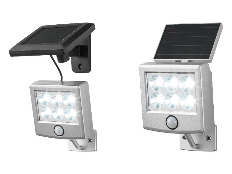 LIVARNO® LED-Solarstrahler, mit Bewegungsmelder