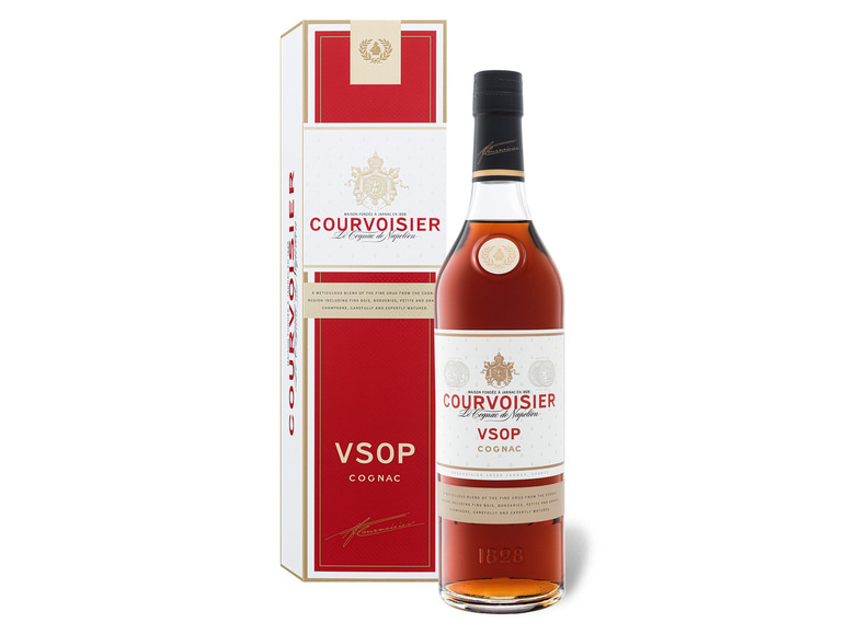 COURVOISIER Cognac VSOP mit Geschenkbox 40% Vol
