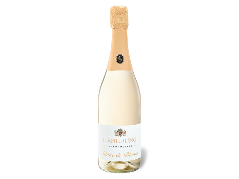 CARL JUNG Blanc de Blancs alkoholfrei, schäumend