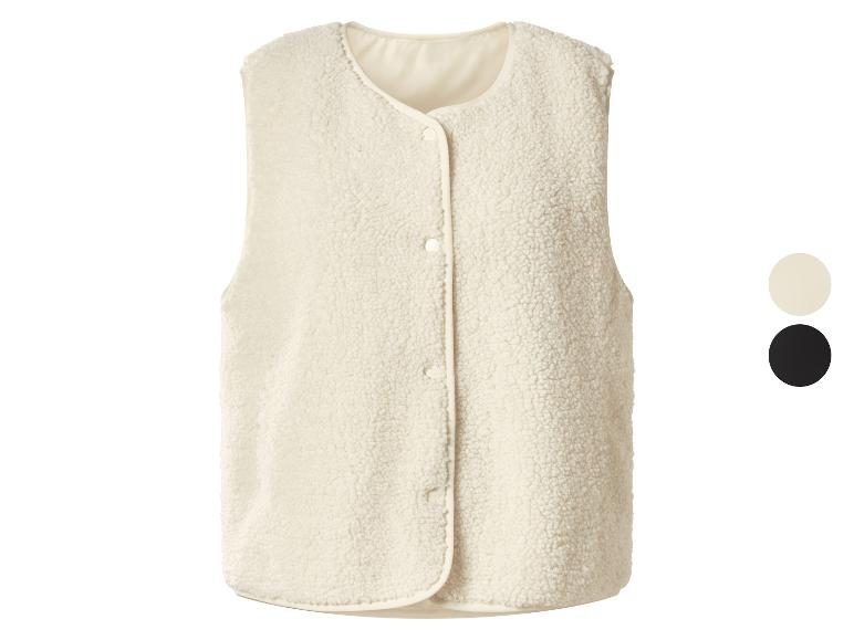 ESMARA® Damen Weste in Felloptik