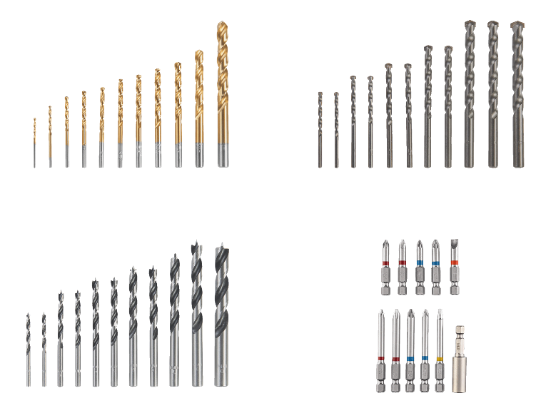 PARKSIDE® Bohrer-Sets 11-tlg. / Bit-Set 11-tlg. »PBS 11 B2«,