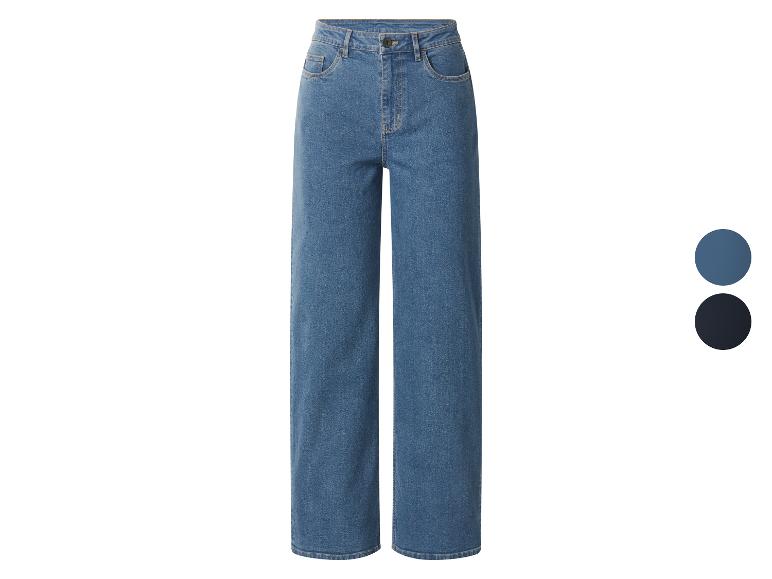 ESMARA® Damen Jeans, Wide Leg, hohe Leibhöhe