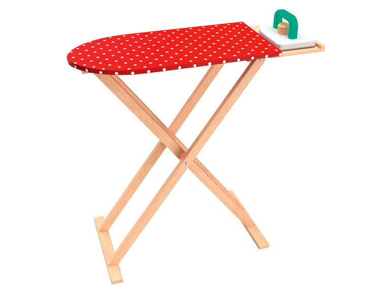 PLAYTIVE Putzstation / Wäscheständer / Bügelbrett, aus Holz