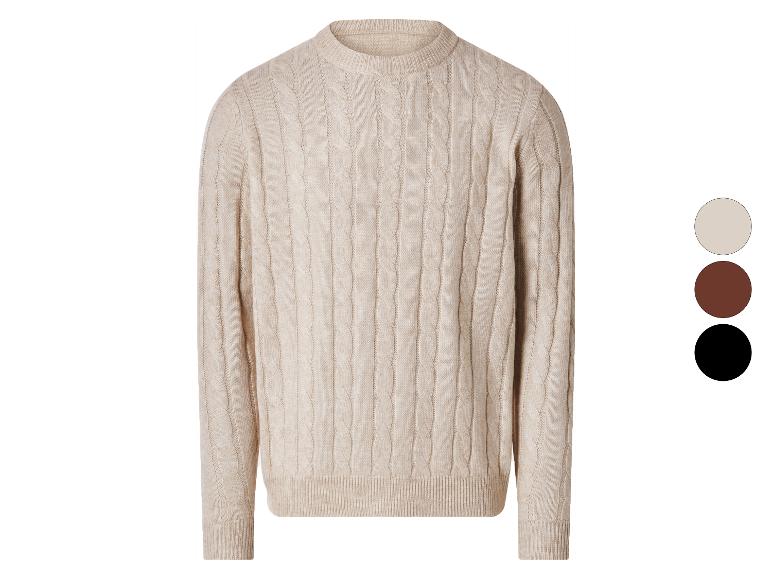 ESMARA MEN Herren Grobstrickpullover