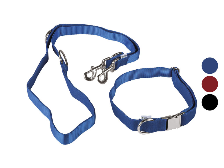 ZOOFARI® Hundehalsband mit Hundeleine