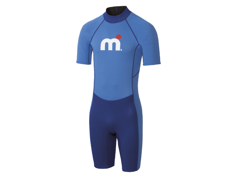 MISTRAL Herren Neopren-Shorty mit Reißverschluss am Rücken, blau/navy