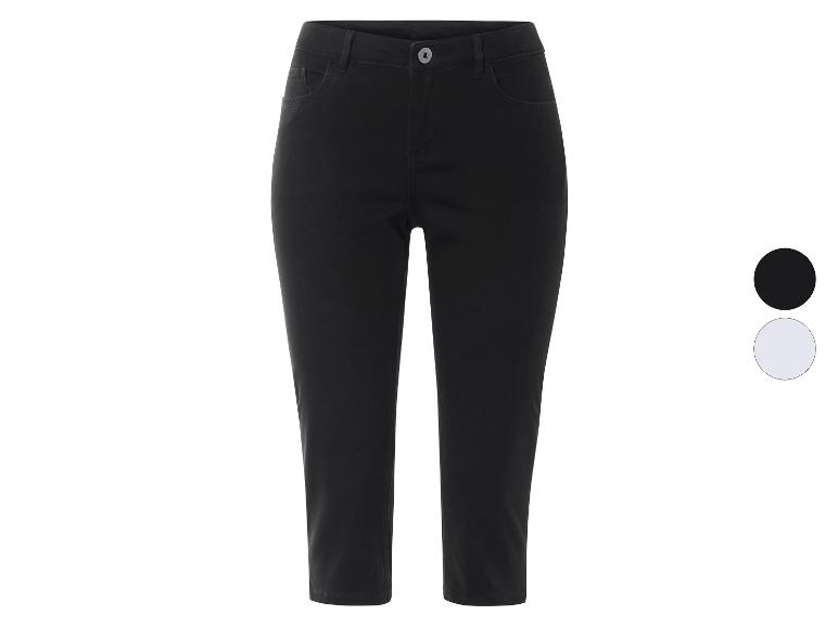ESMARA® Damen Capri-Jeans, Super Skinny, normale Leibhöhe
