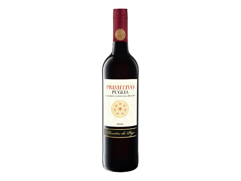 MAESTRO DE PIGO Primitivo Puglia IGP trocken, Rotwein