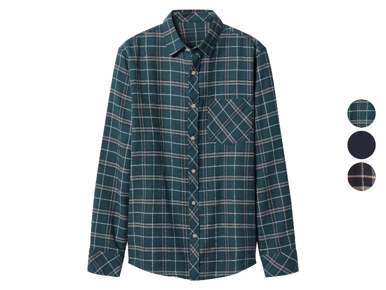 ESMARA MEN Herren Flanell-Freizeithemd
