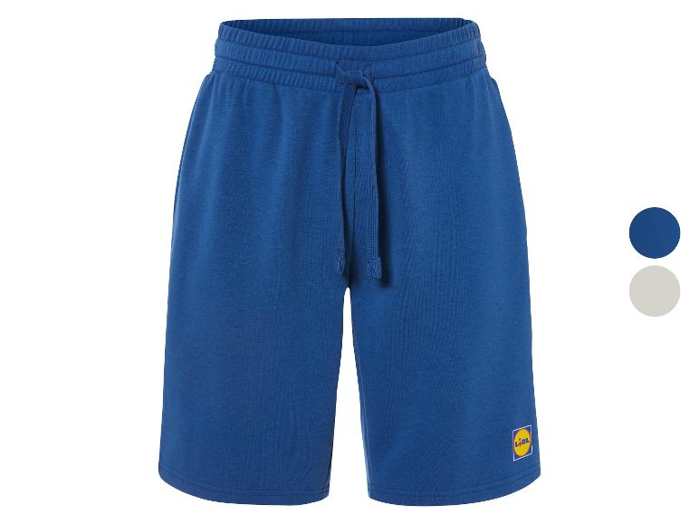 Lidl Herren Sweatshorts, mit seitlichen Eingrifftaschen