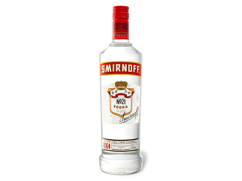 SMIRNOFF Vodka Red Label No.21 1l 37,5% Vol