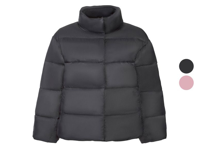 ESMARA® Damen Pufferjacke, mit Stehkragen