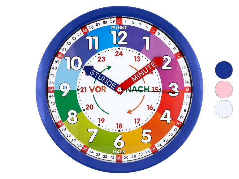 LUPILU® Lern-Wanduhr analog