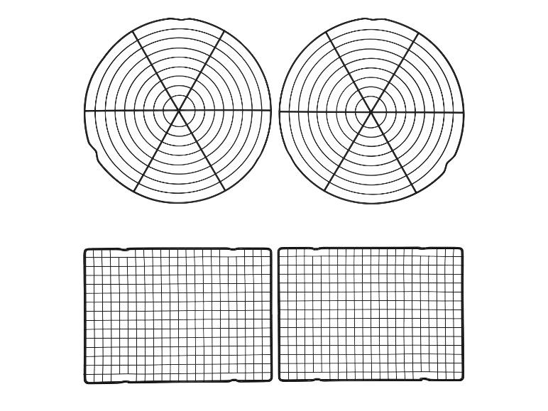 SILVERCREST® Back- und Abkühlgitter-Set, 2 Stück