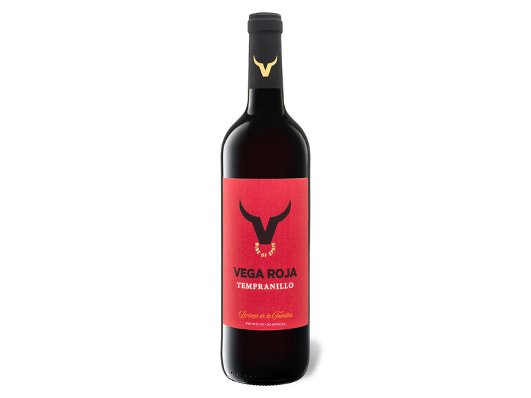 VEGA ROJA Tempranillo Valdepeñas DO trocken, Rotwein 2021
