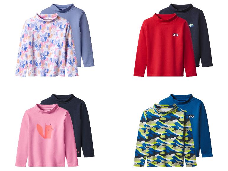 LUPILU® Kinder Thermo-Langarmshirts, 2 Stück