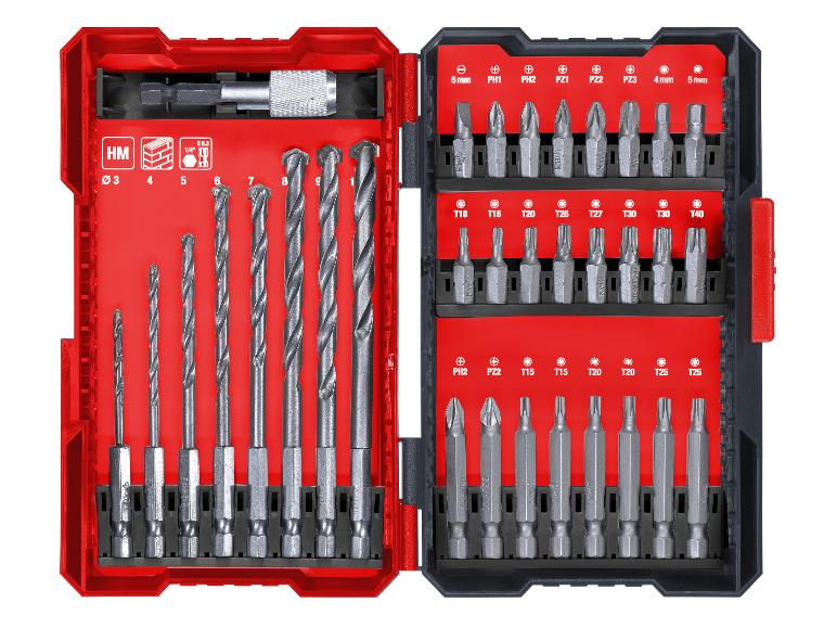 KWB Bit-Bohrerbox, 33-teilig
